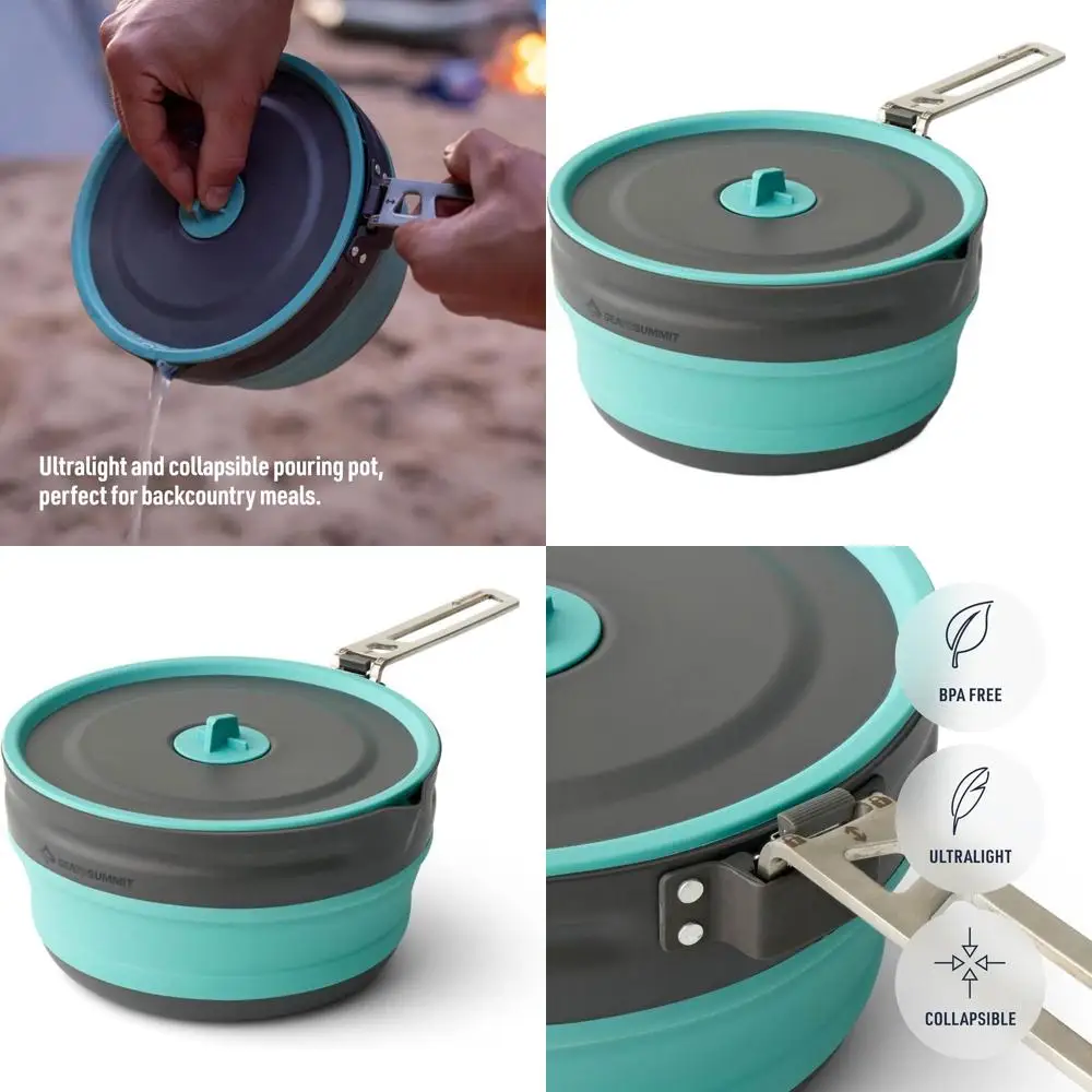 

Ультралегкий складной котелок для кемпинга объемом 2,2 л