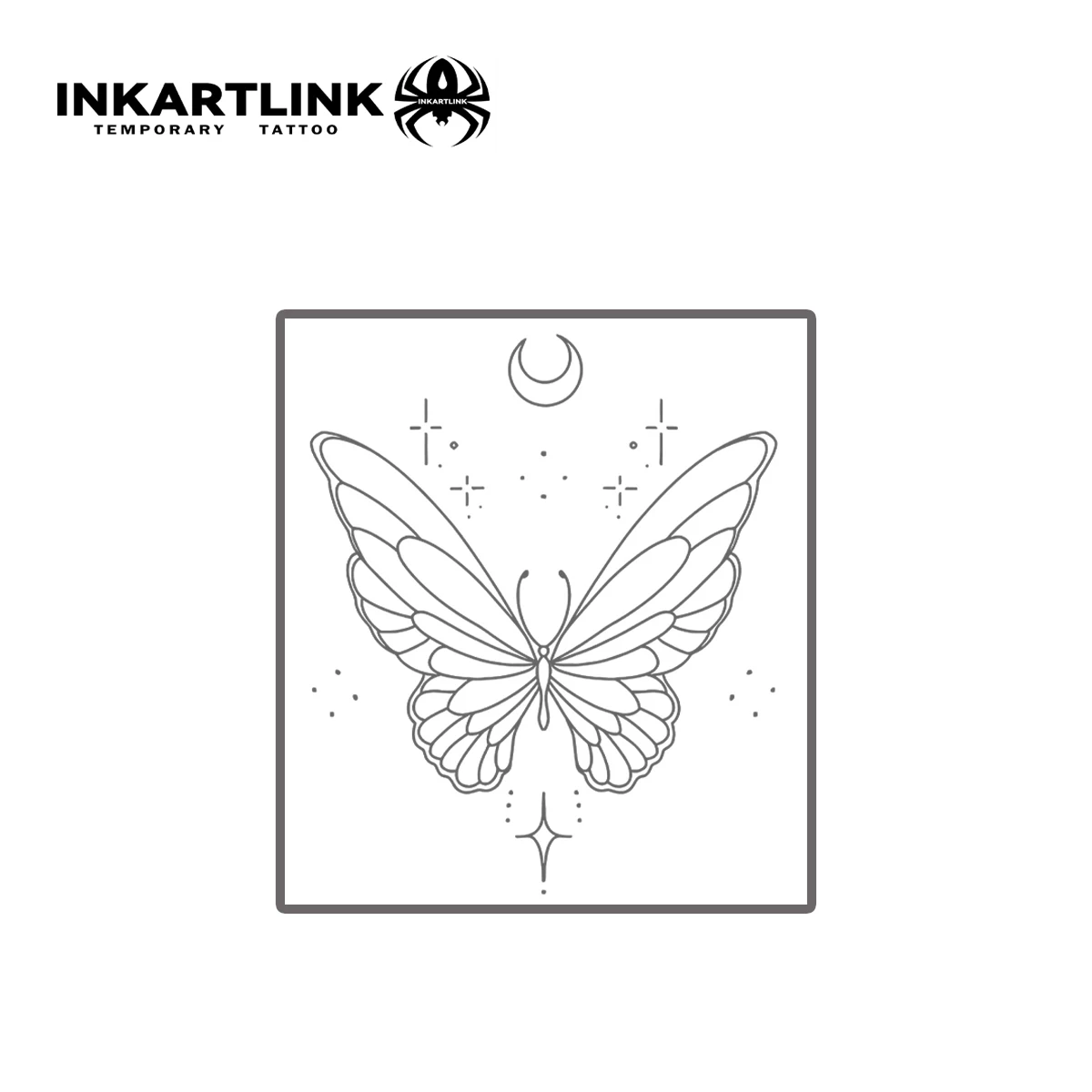 Butterfly temporary tattoo sticker, waterproof magic tattoo, lasts to 15 days fake tattoo, semi permanent tattoo