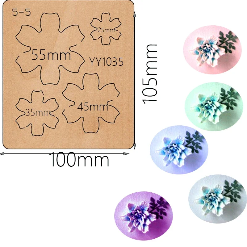 Flower wood die cutting dies, suitable for common die cutting machines in the market 2021 new metal dies flower die cuts cutting