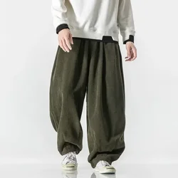 Pantaloni Casual da uomo Streetwear Pantaloni Harem Moda Uomo Donna Pantaloni lunghi Pantaloni sportivi oversize maschili larghi Harajuku Plus Size 5XL
