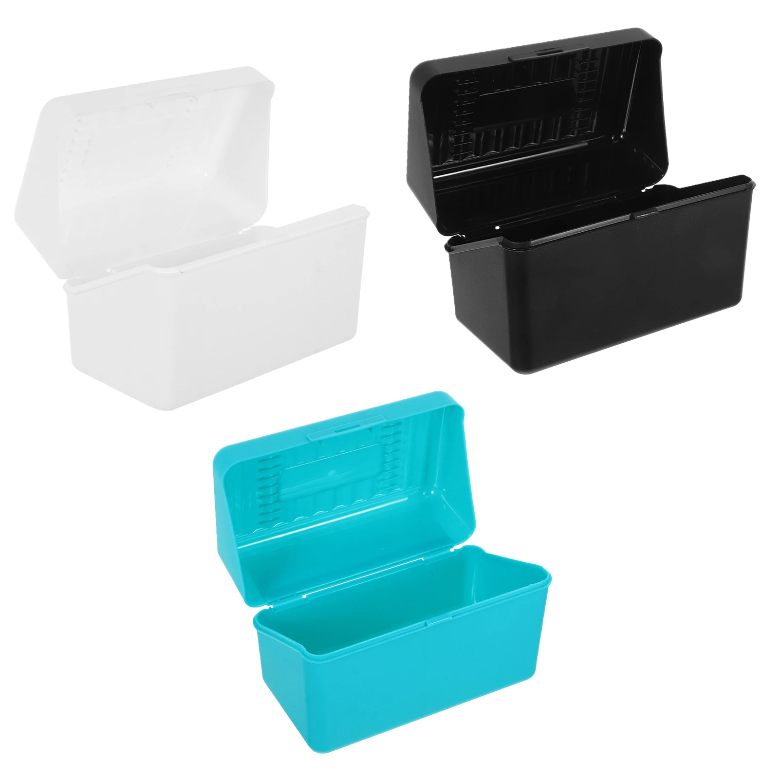 

Note Storage Box for Blank Index Cards Flashcards Large Capacity PP Compact Study Organizer Pad Holder Set Container