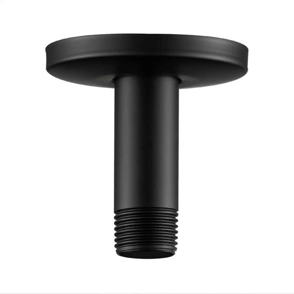 

10cm Ceiling Shower Arm with Flange Ceiling Mount Shower Ceiling Rod Rainfall Straight Shower Wall Pipe High Pressure