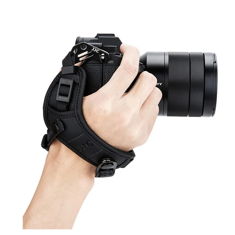 Deluxe Mirrorless Camera Hand Grip Strap for Sony or Canon camera