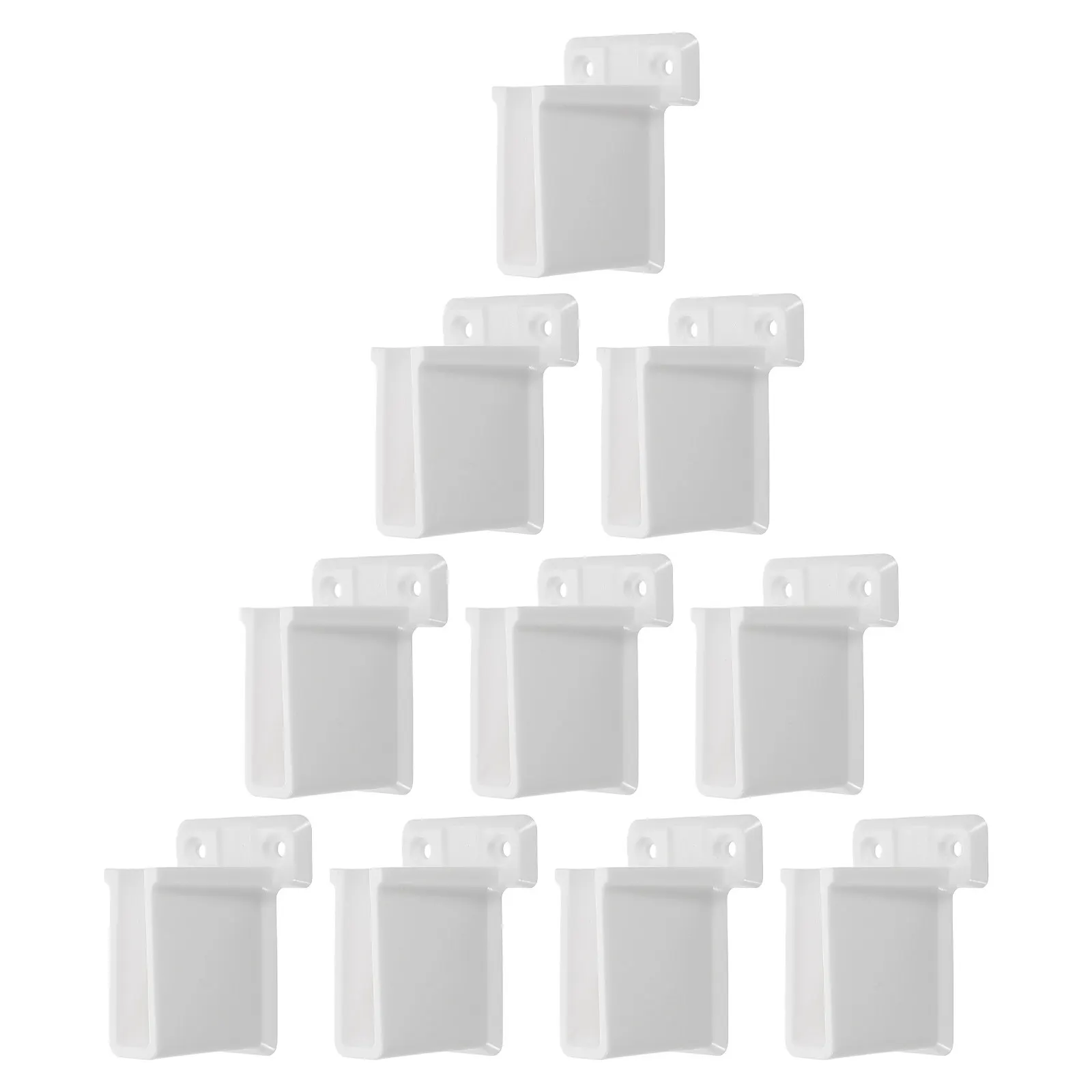 10Pcs Rv Door Window Latch ABS Secure Lock Holder Adjustable Clip Emergency Exit Replacement Hardware Travel Repair Kit