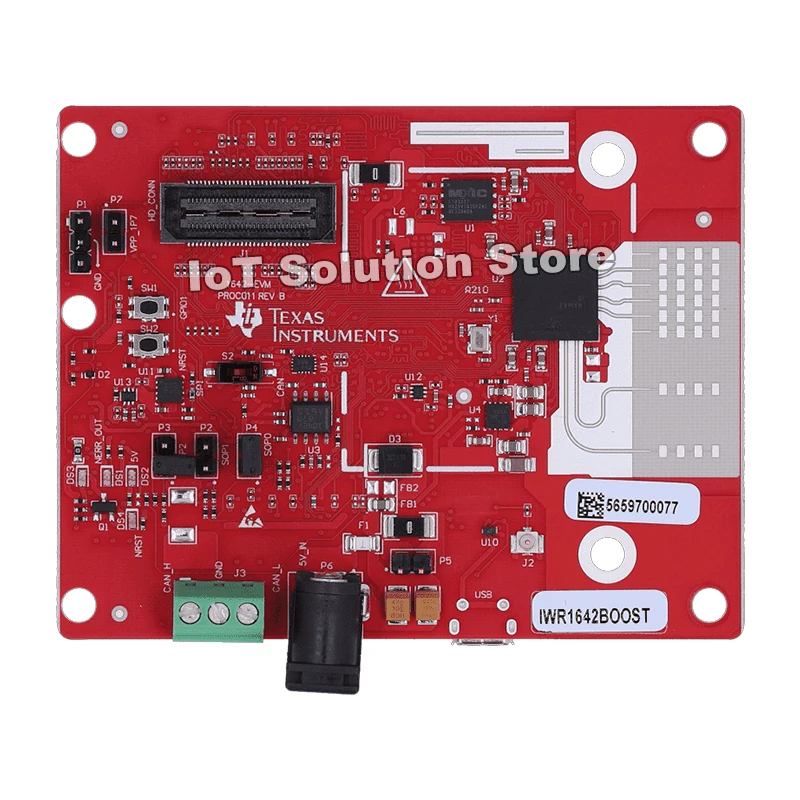 

IWR1642BOOST IWR1642 BoosterPack Evaluation Module for Single-chip 77GHz mmWave Sensor