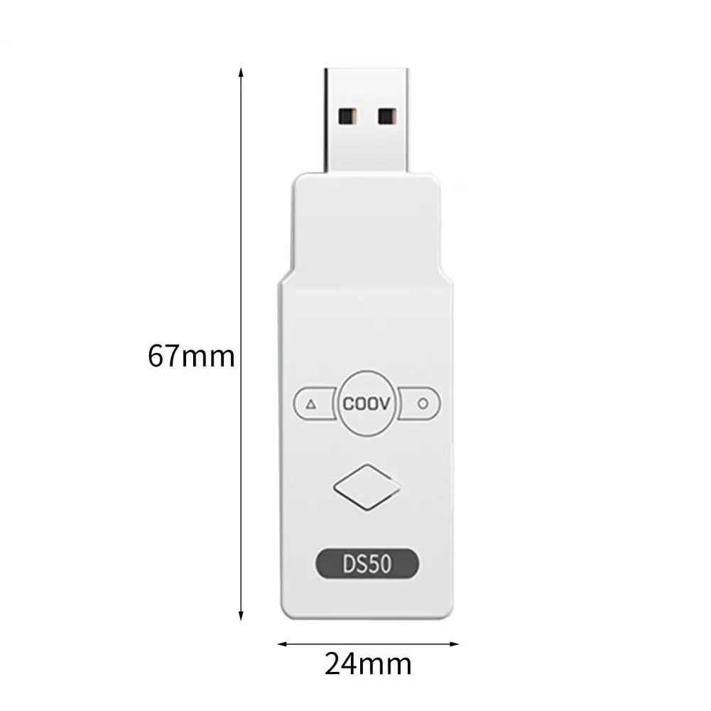 DS50 Bluetooth-compatible Receiver Reconnect High-speed Wireless Gamepad Controller Converter for PS5/PS4/PS3/Xbox NS Pro