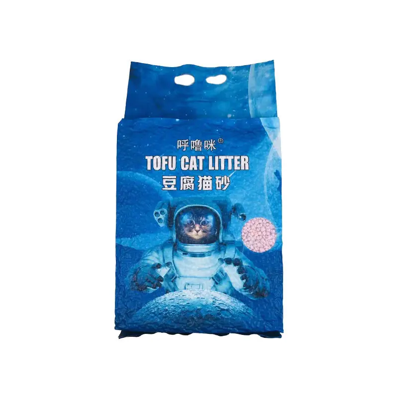 OEM/ODM spherical space plant cat litter efficient water absorption deodorization no dust clump fast flushing toilet cat litter