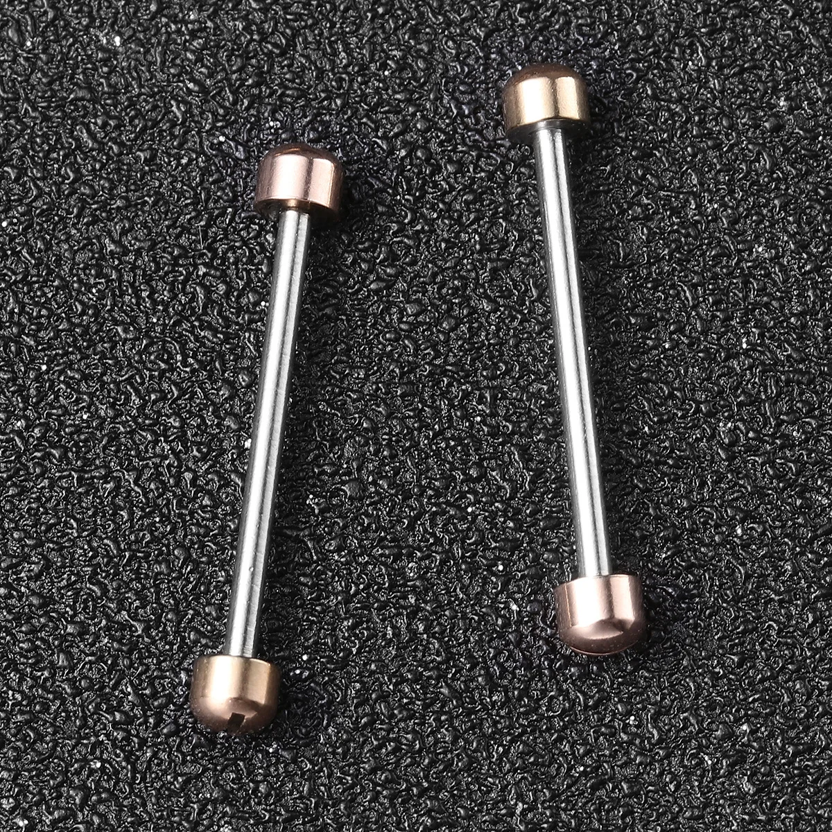 

2Pcs Watch Strap Link Rod Precision Screw- Rod Repair Tools for Watchmaker Jewelers Strong Stable Performance Rose