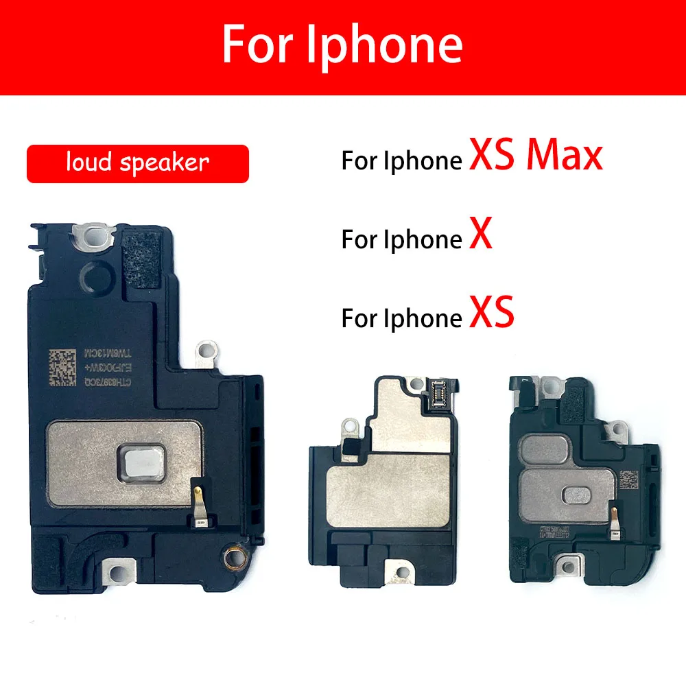 New Loudspeaker For Iphone X XR XS Max XS Loud Speaker Buzzer Ringer Sound Replacement Parts