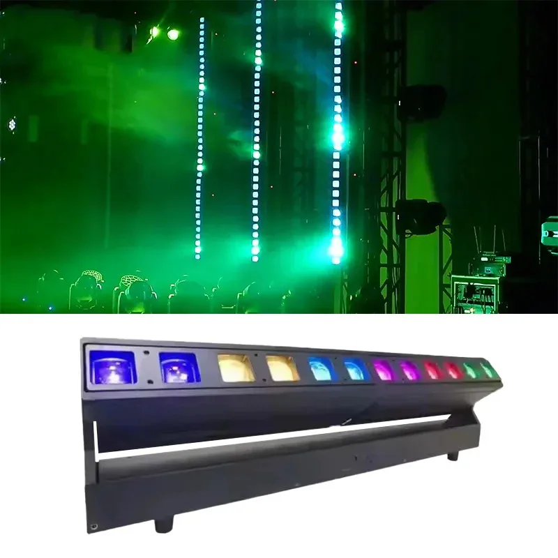 

Светодиодная панель AOPU 12 шт. 4-в-1 40 Вт, матричная, пиксельная, с подвижной головкой для клубных мероприятий и дискотек