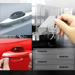 8Pcs Transparent Film Car Door Handle Cup Protector Stickers For Volvo XC90 S60 V40 XC60 S80 S40 V70 V50 S90 T6 V60 V90 XC40 C30