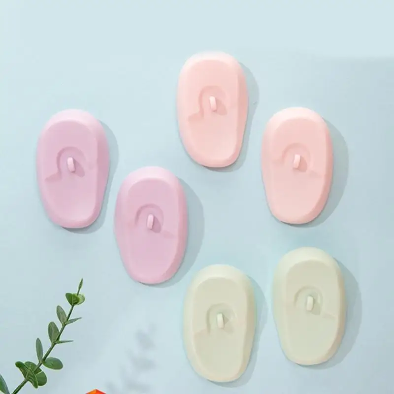 U0DE Tóc Nhuộm Che Silicon Bảo Vệ Tắm Bịt Mũ Làm Tóc