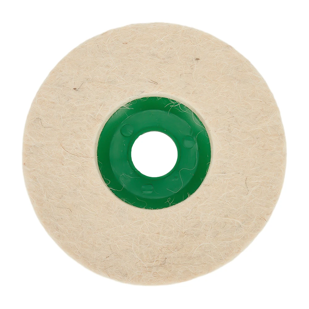 5 Inch 125mm Wool Felt Polishing Wheel Buffing Pads Metal Marble Glass Ceramic Polishing Disc For Angle Grinder