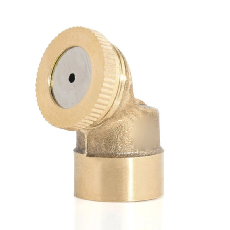 

Gold Nozzles Spray Nozzle Irrigation Misting Spray Sprinklers Brass Drip Irrigation High Pressure Hose Connector