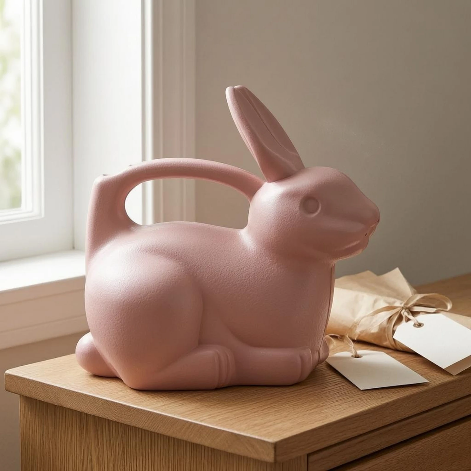 Plastic Rabbit Watering Can Lightweight Plant Care Item Garden Supply Safe Material for Children view 5