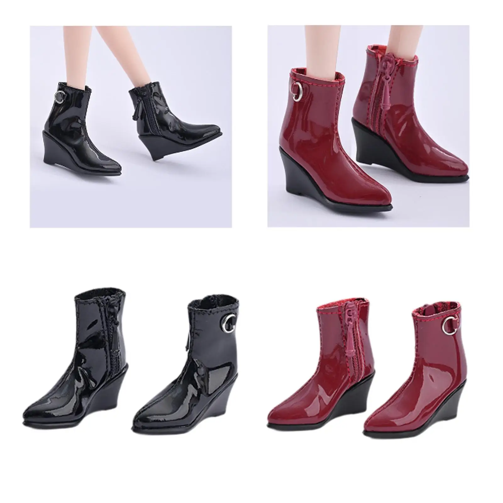

1:6 Action Figure Shoes Hollow Boots Dress up for 12" Female Figures Dolls