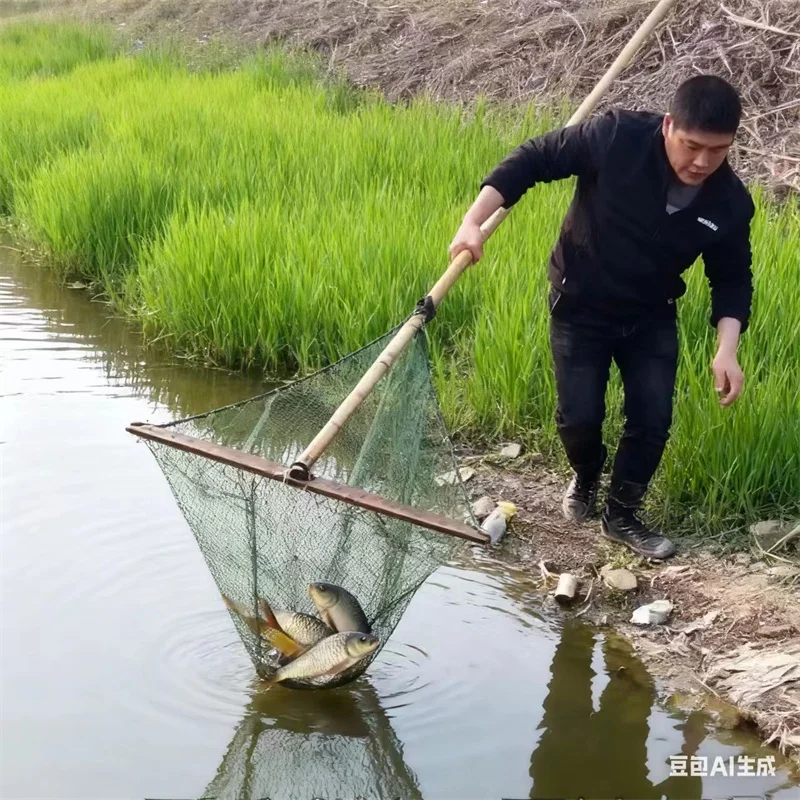 

Рыболовная сеть, складная, прочная, для подводной рыбалки