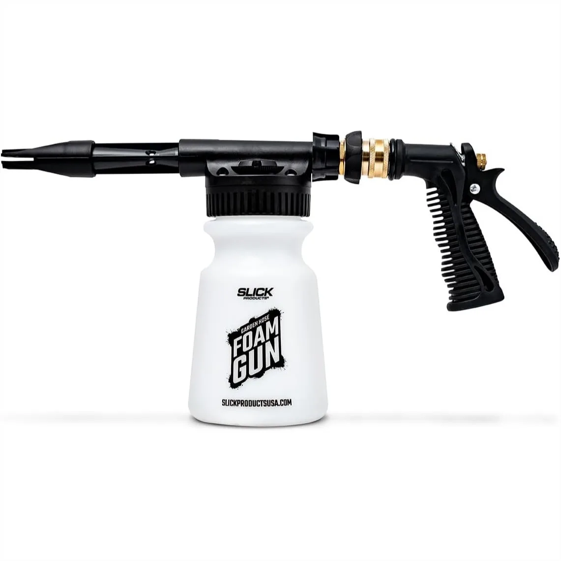 

Garden Hose Foam Gun For Car Wash Soap Blaster With Adjustable Dial And Quick Release 32 Oz Tank For Cars Trucks Motorcycles ATVs UTVs RVs Boats