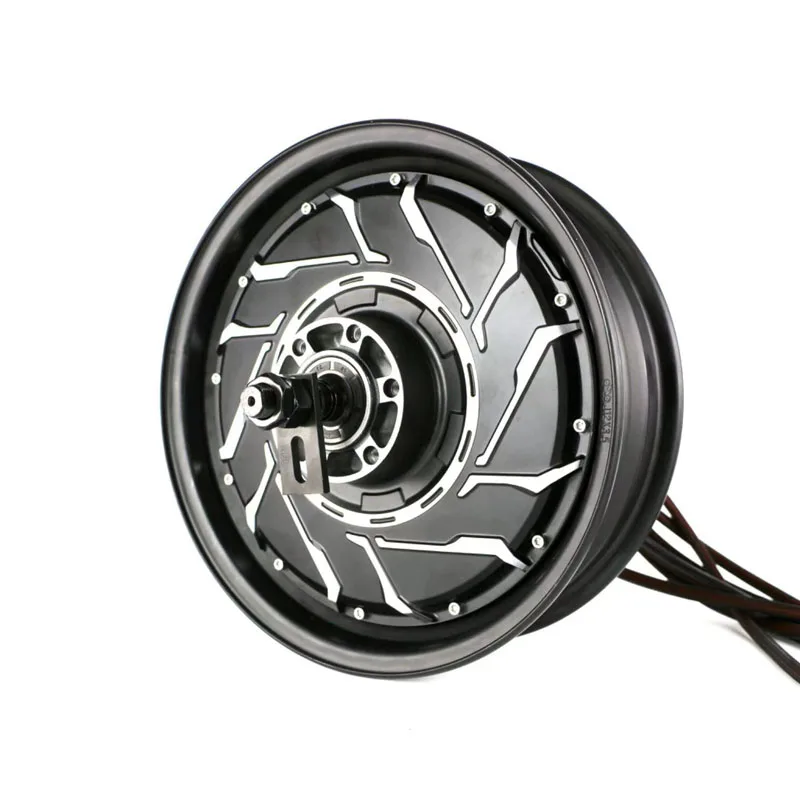 12*3.5inch 3000W 260 40H V4 80kph pro e-scooter BLDC in-wheel náboje motorový