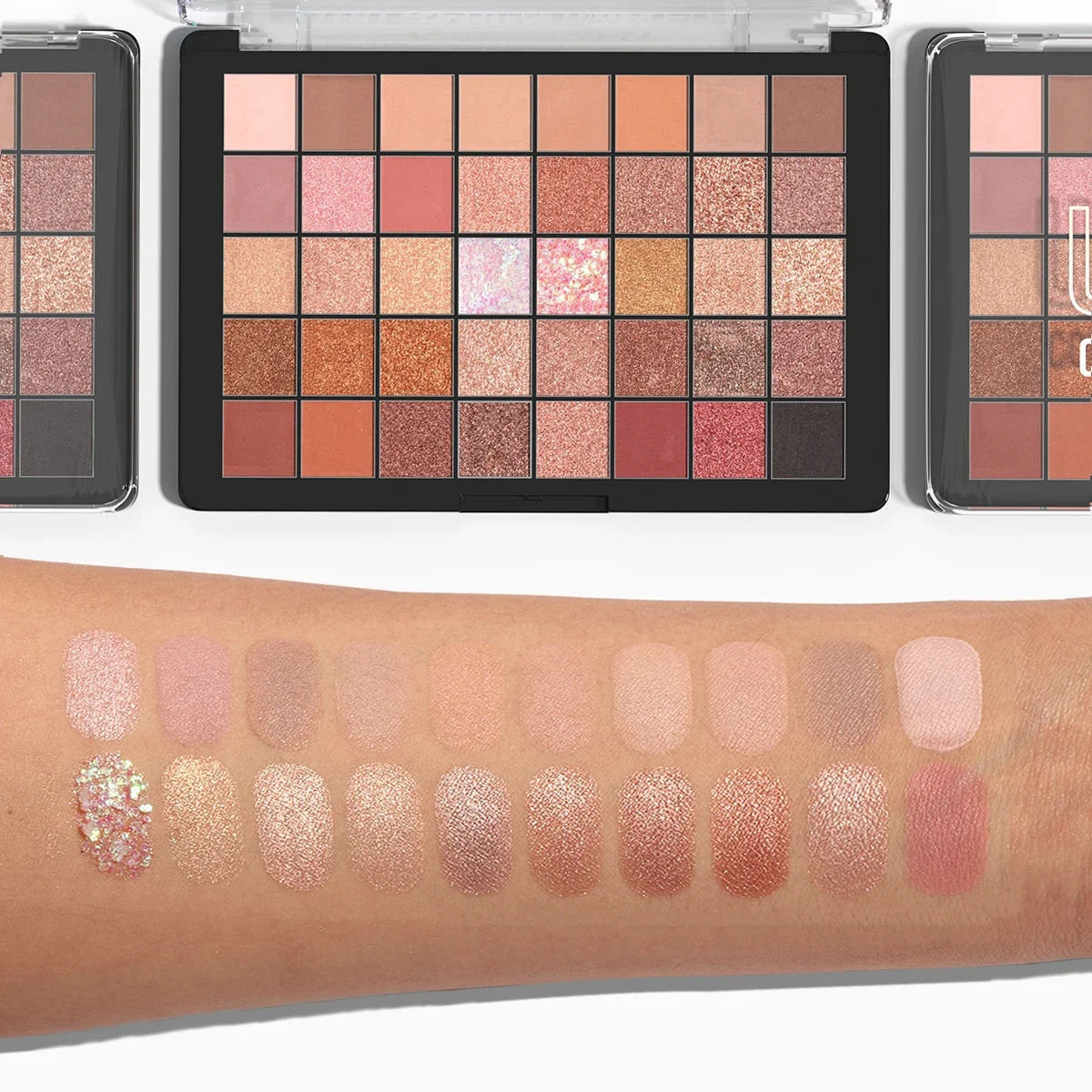 Paleta de sombras de 40 cores, pérola cremosa de alta pigmentação, à prova d'água de longa duração, cosméticos de maquiagem profissional