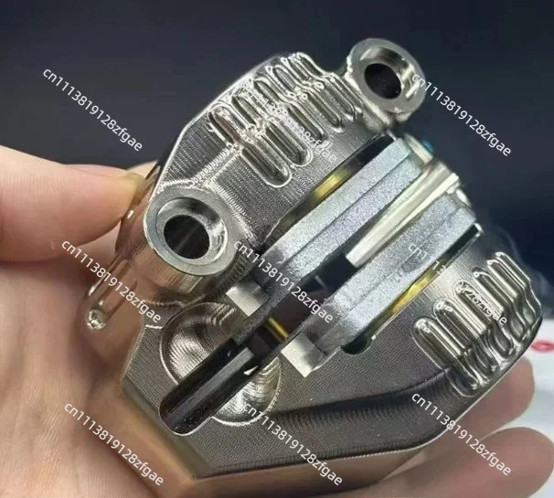 A pair of MOTO3 calipers made in china