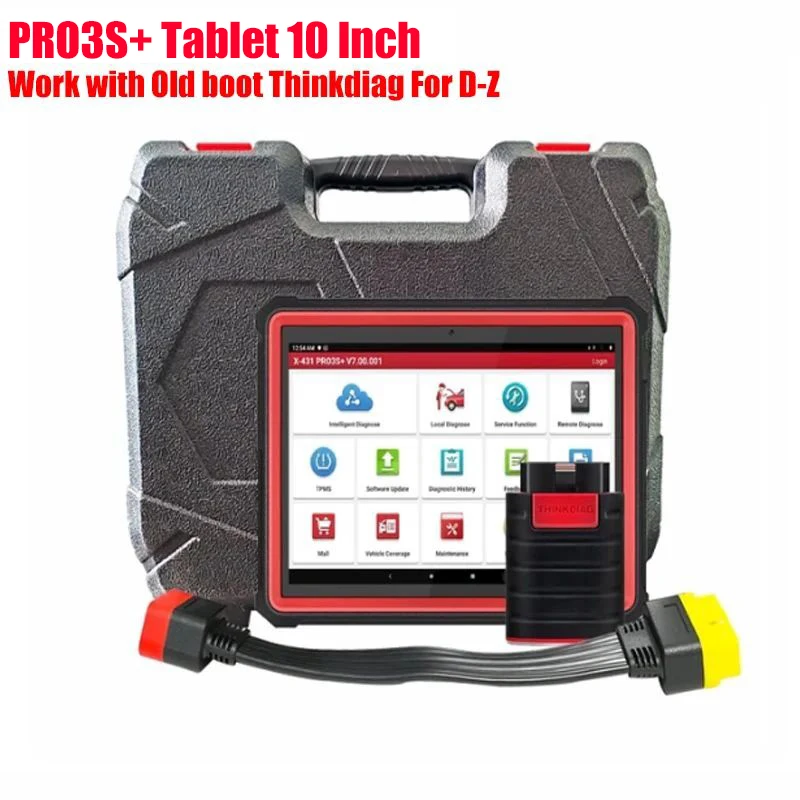 THINKCAR Thinkdiag Hot Version Full System All Car 16 Reset Service OBD2 Diagnostic Tool With PRO3S+ Andriod Tablet For Diagzona