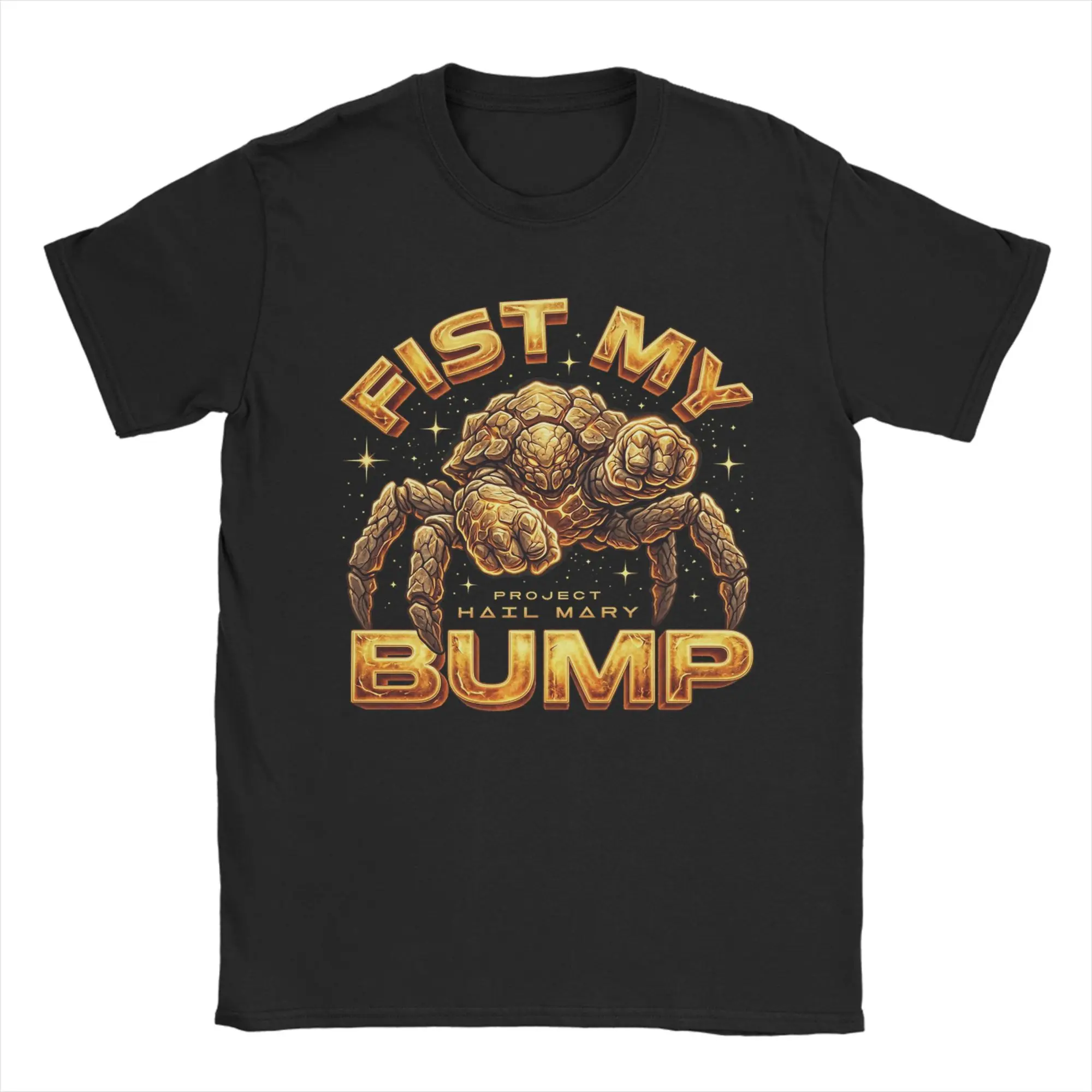 Men's Amaze Eridian Project Hail Mary Sci-Fi Alien T Shirt  Cotton Clothing Funny Short Sleeve Crewneck Tees Printed T-Shirts
