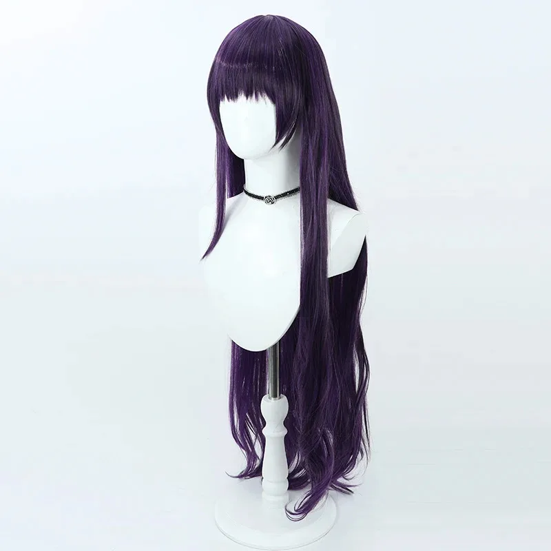 Asahina Mafuyu 코스프레 의상 가발 블랙 로리타 드레스 프로젝트 Sekai 할로윈 파티 여성을위한 다채로운 무대 Feat 유니폼 복장