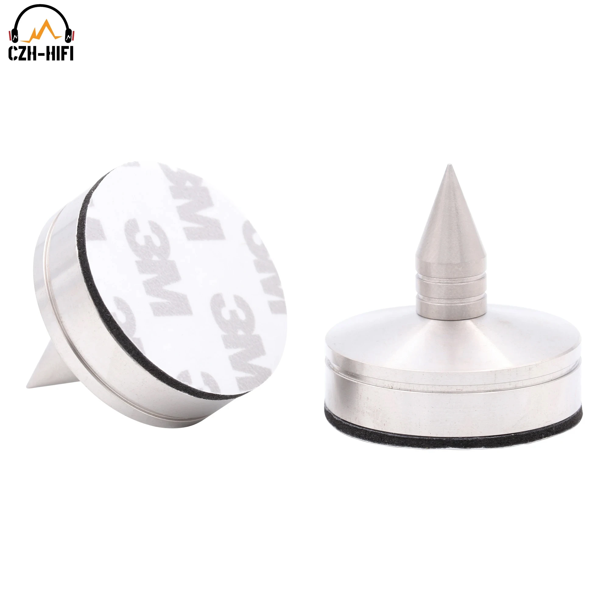 1pc 34*35mm 304 Stainless Steel Speaker Spike Isolation Feet Cone Hifi AMP Turntable CD Subwoofer Chassis Stand Floor Base