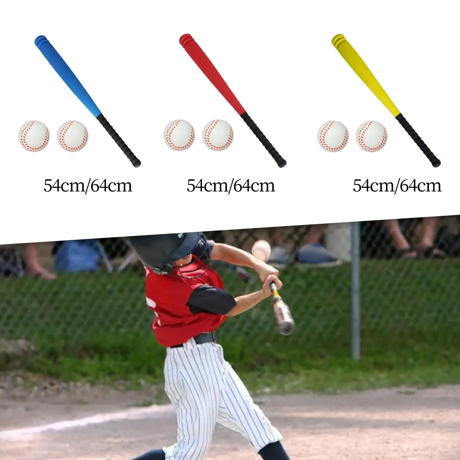 

Baseball Bat Toy Children Training for Indoor Swing Batting Hitting Learning