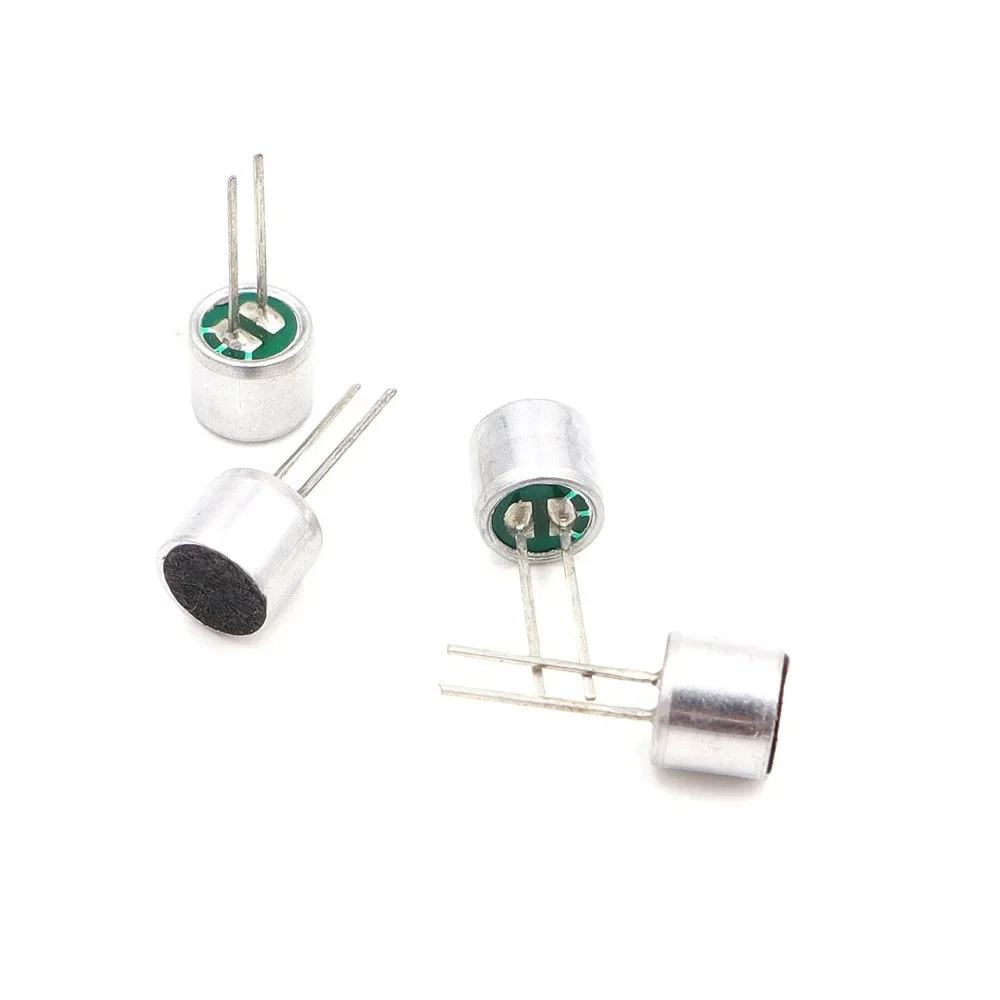 100PCS 6050P omnidirectional microphone with needle, high sensitivity, 6 * 5MM voice and light