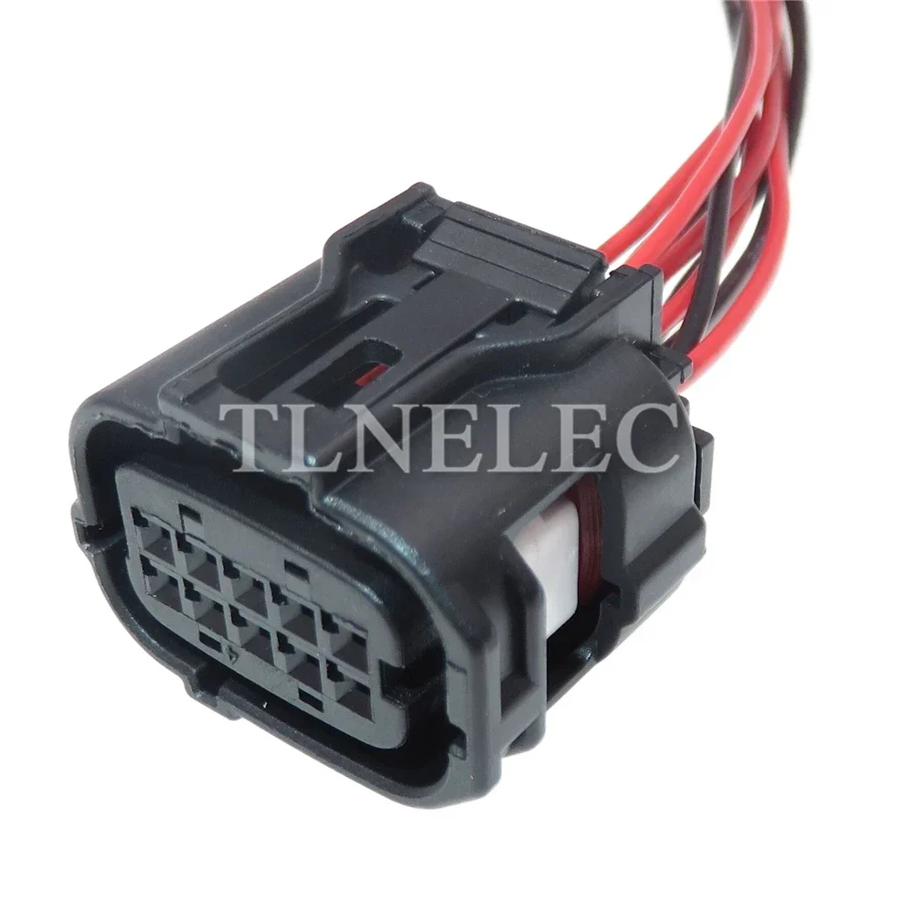 10 Pin Way Automobile Wire Cable Connector with Wires Car Reversing Radar Waterproof Sockets 90980-12380 6189-1134 6188-0696