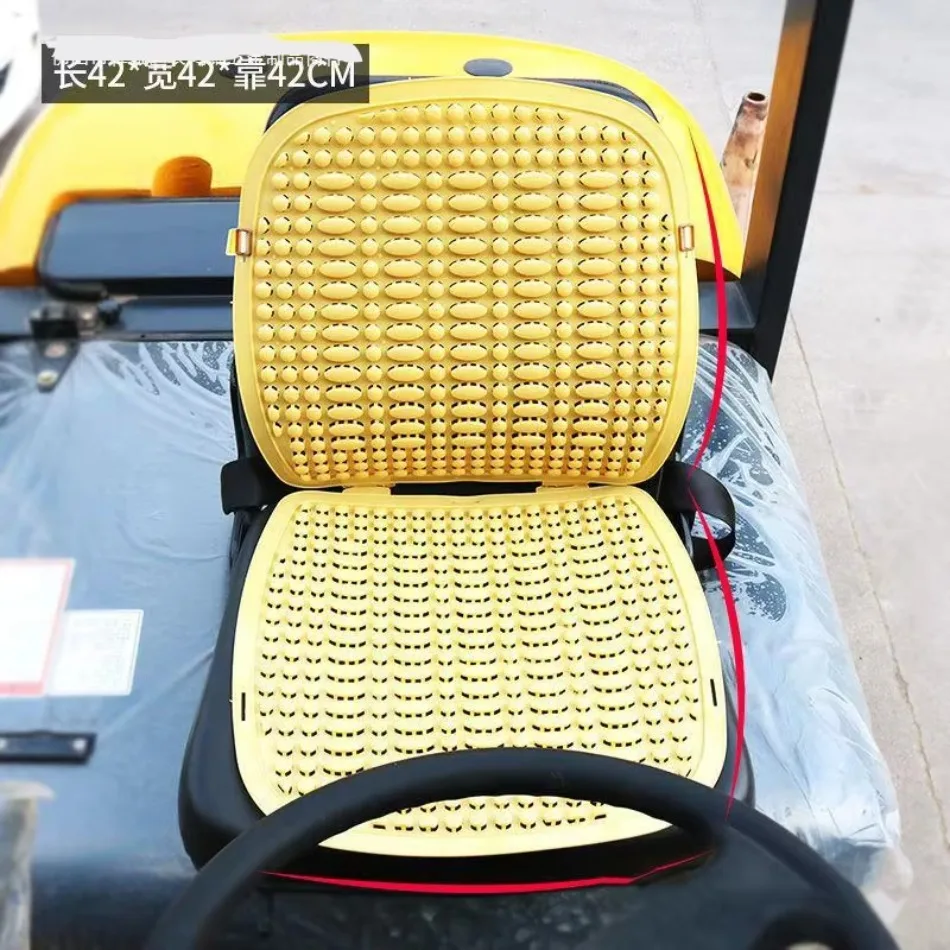 Forklift Cushion Summer Weather Ventilation Cushion Truck Car  Plastic Cushion Breathable Excavator Forklift Cool 1PC