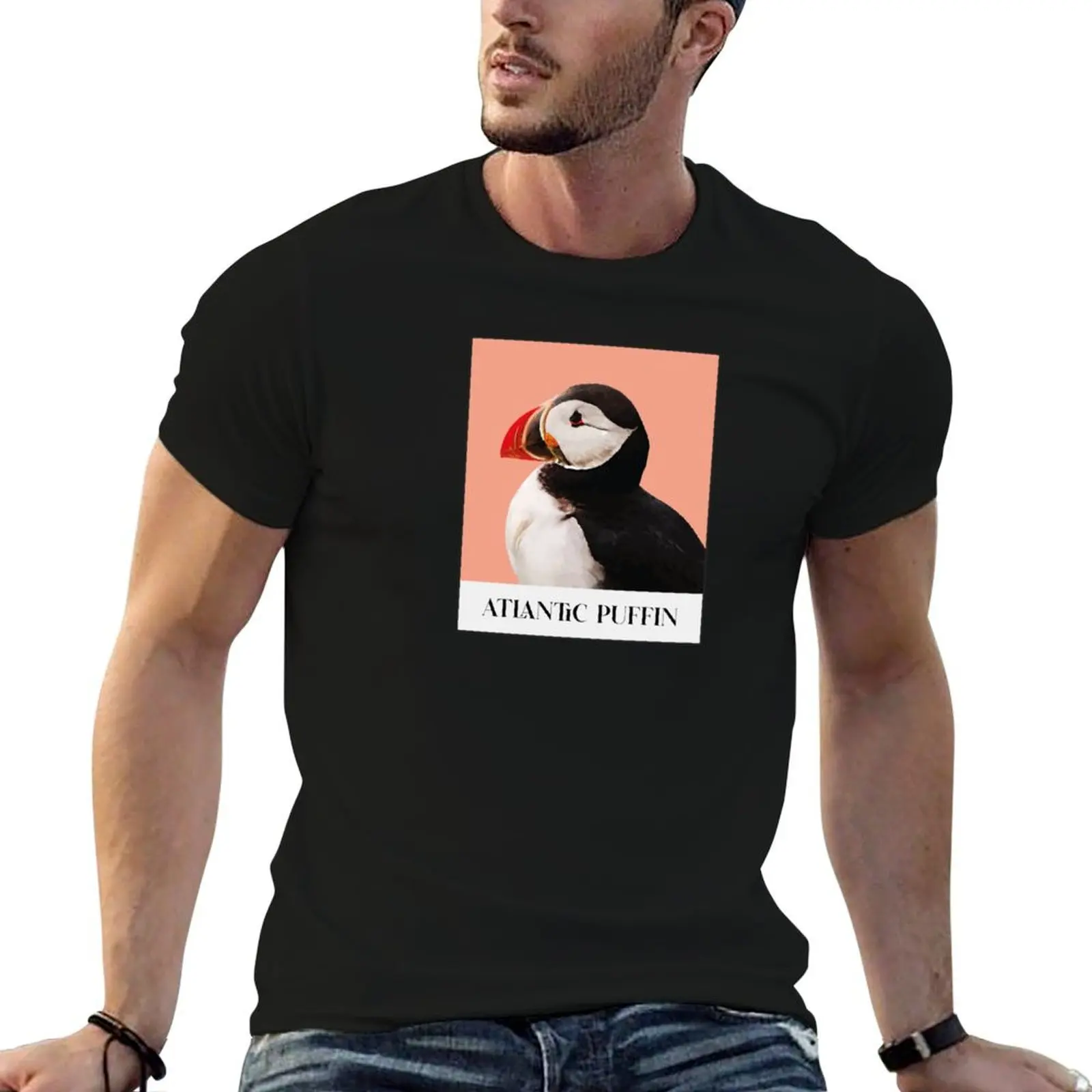 Atlantic puffin T-Shirt graphic t shirts custom t shirt mens plain t shirts