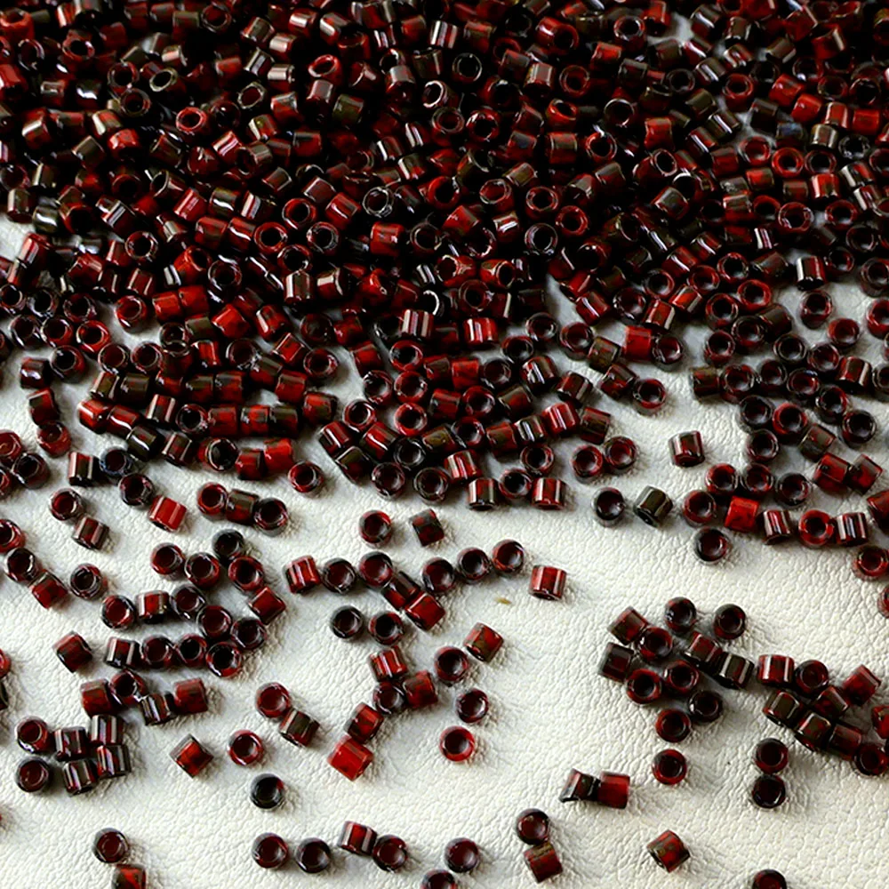 2,2mm 10/0 Japanische Miyuki Delica Perlen 10g/Röhrchen Multi-Serie zur Auswahl, Glasperlen für Schmuckherstellung und DIY-Halsketten – Detail 7