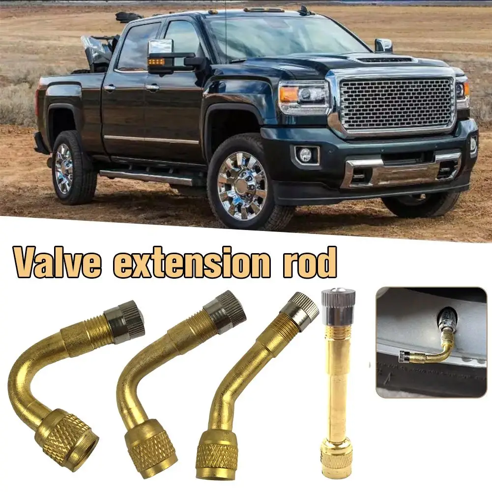 صمامات إطارات السيارة أنبوب تمديد نفخ 45/90/135/180 موصل عالمي للدراجات النارية صمام الدراجة درجة الإطارات محول الوصول K2B3