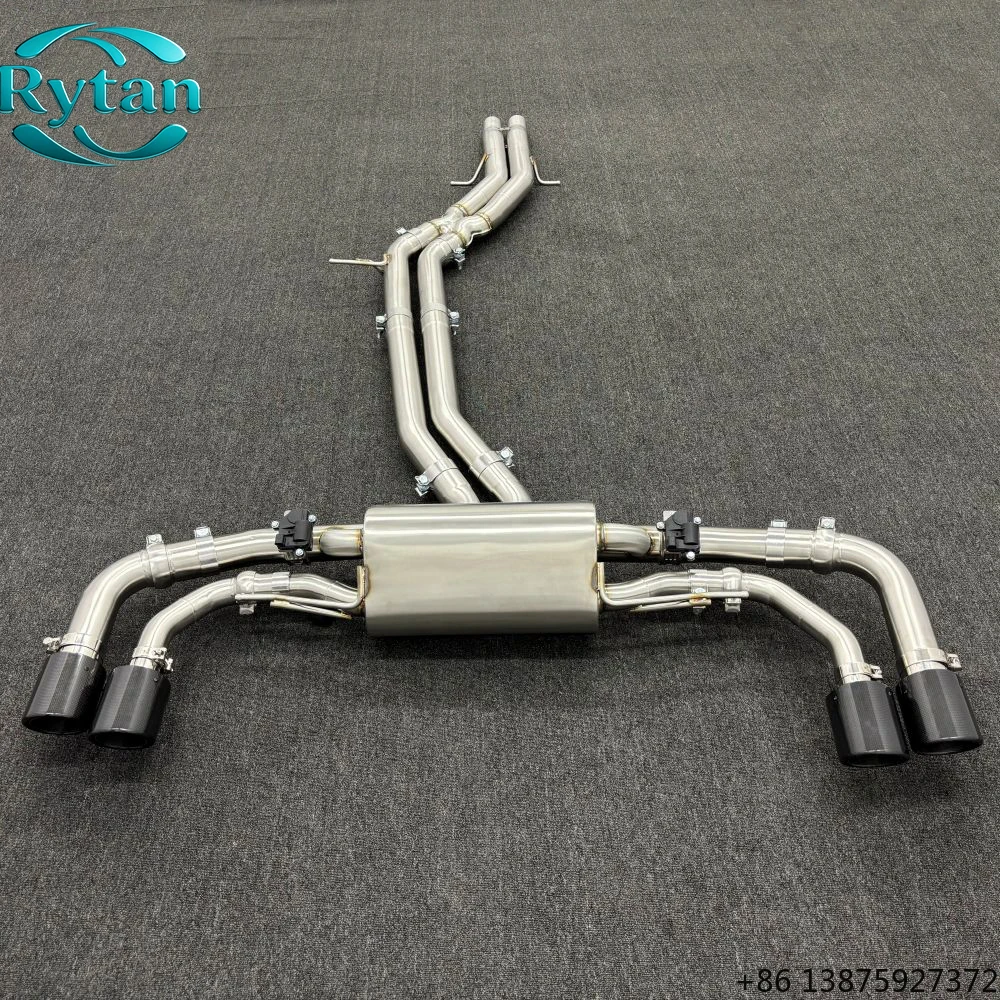 

Rytan Valved 304 Stainless Steel Valvetronic Exhaust Pipe System Catback for Q8 3.0T