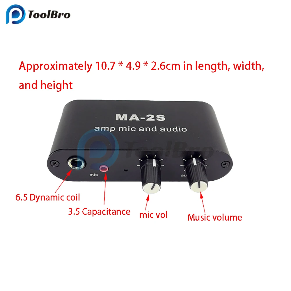Imagem -06 - Pré-amplificador para Microfone Dinâmico 65 mm Música Amplificador de Potência Áudio Mixing Board Auscultadores Controlo de Volume dc 512v