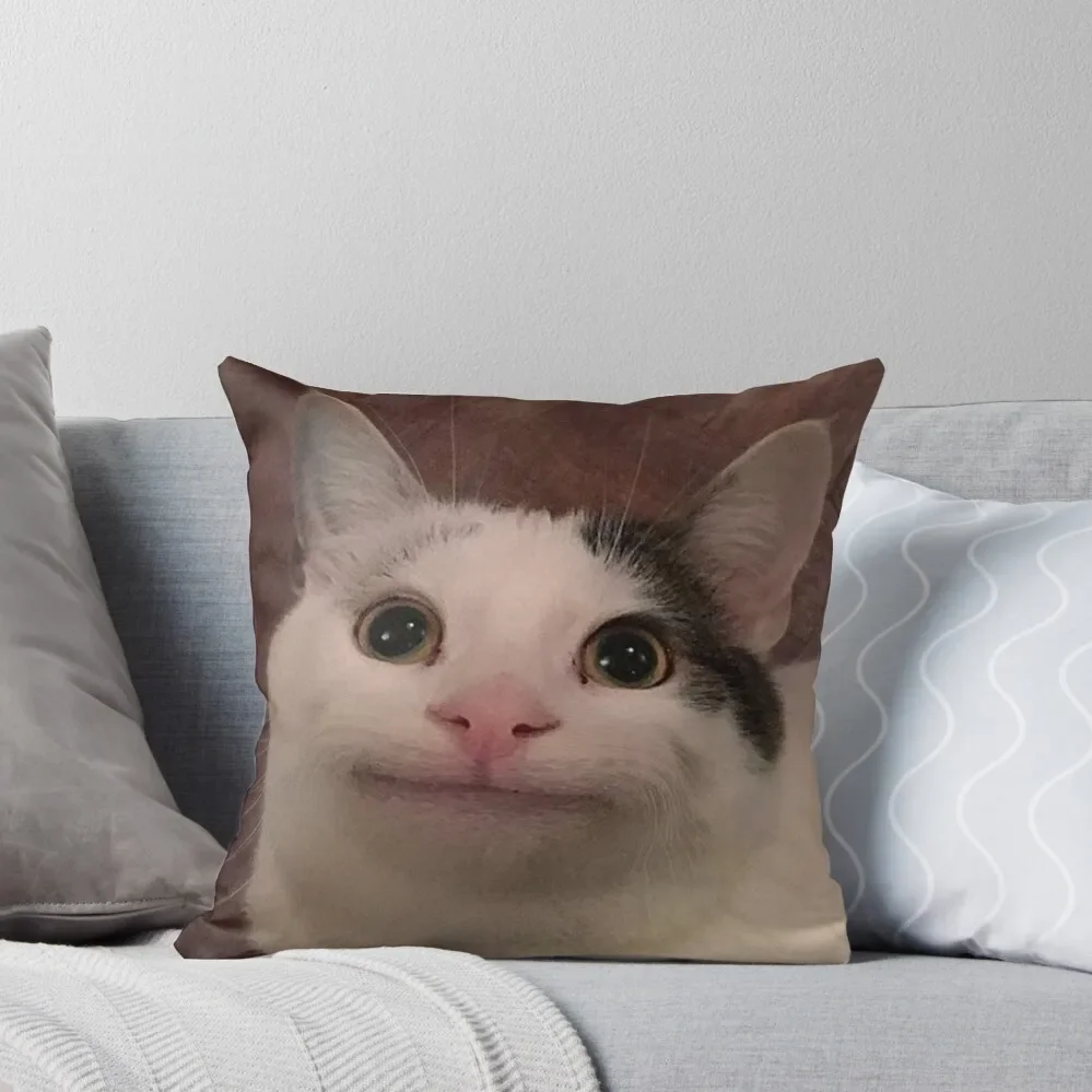 

Beluga Cat Throw Pillow Cusions Cover Sitting Cushion ornamental pillows for living room New year pillow