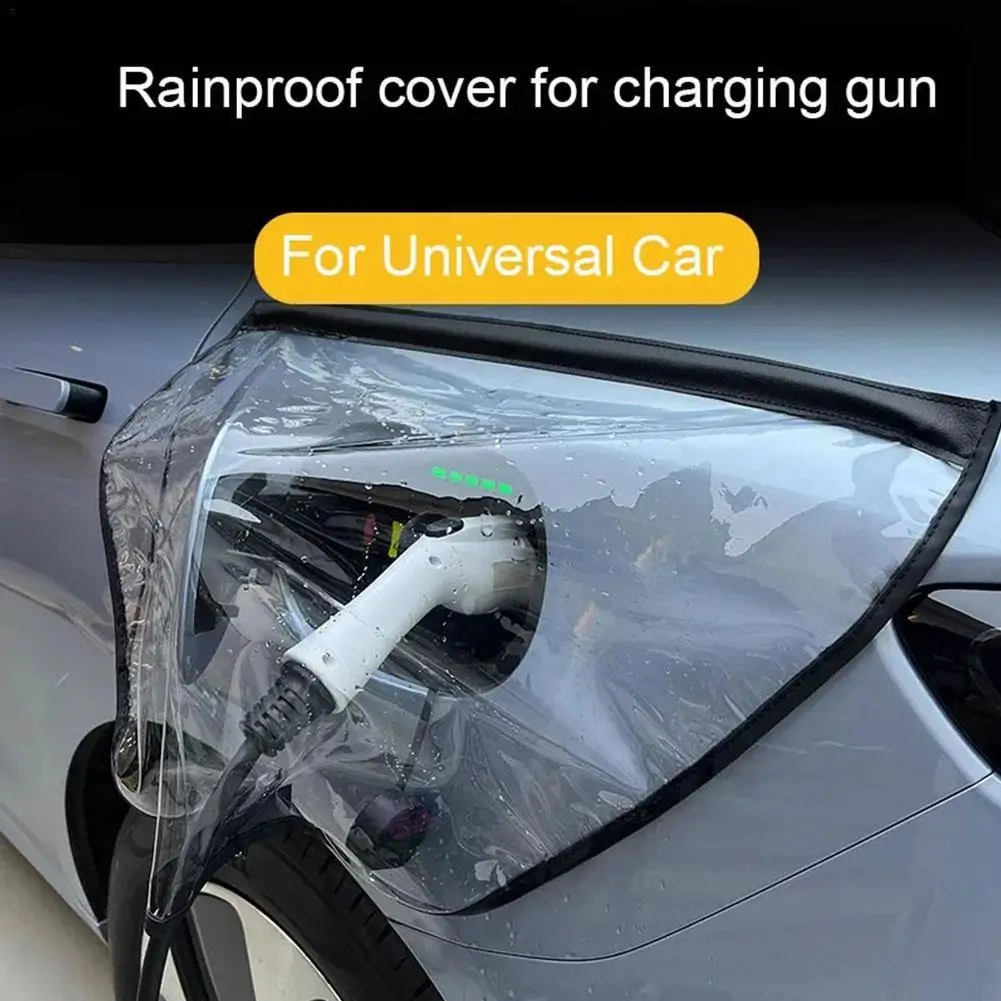 Automatic Vehicle Charging Port Seal Cover Rainproof EV Charger Guns Protection For Byd MG 4 2023 Accessories