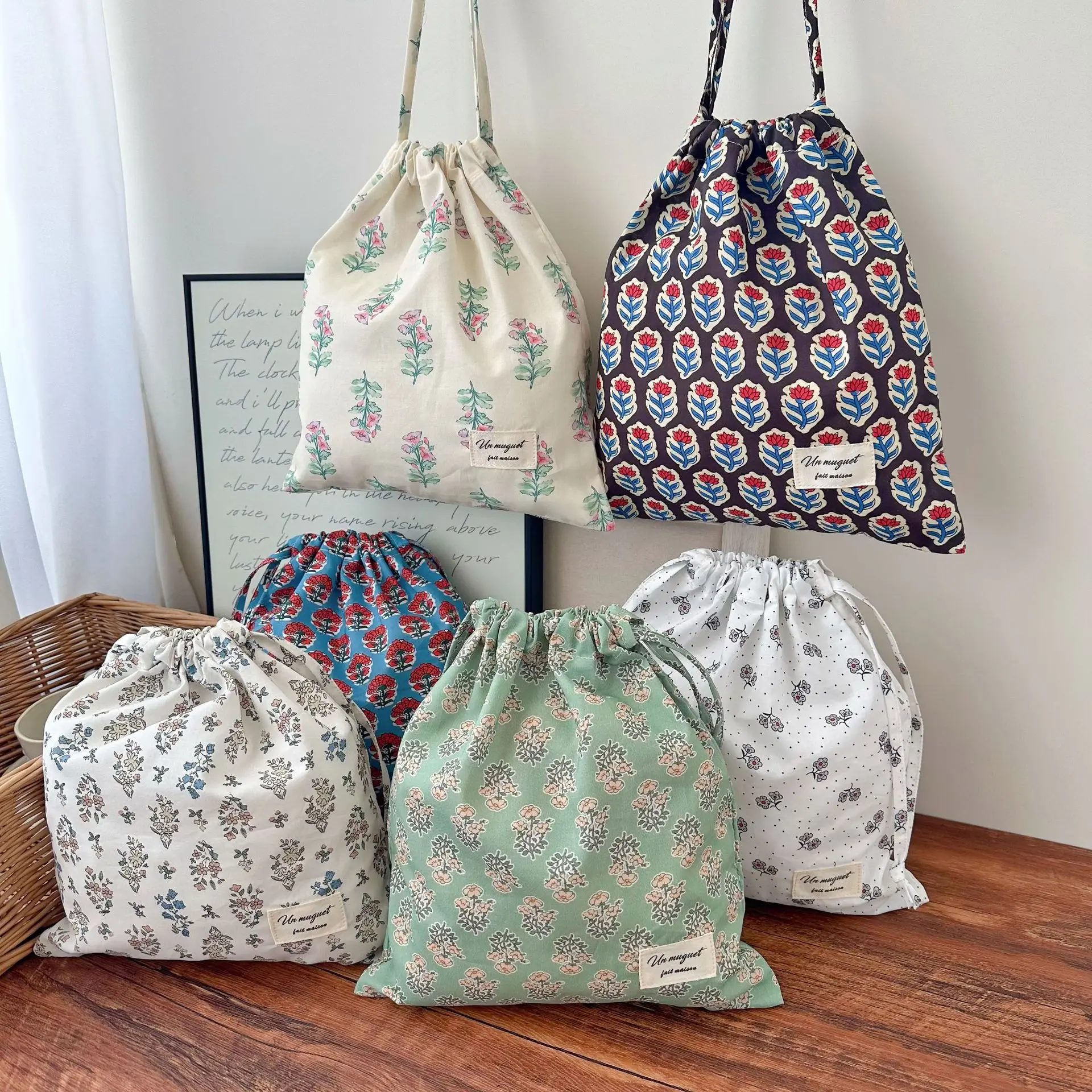 Tasca per soffio color crema, borsa per cosmetici ecologica da viaggio, borsa per trucco per rossetto, borsa per organizer da tavolo