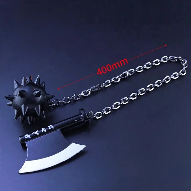 

New 40cm Demon Slayer Sword The Stone Hashira Gyomei Himejima Nichirin Blade Anime Peripheral Keychain Collection Display Toys