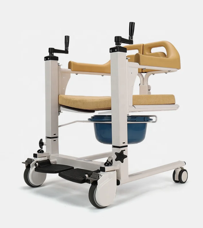 Hospital Mover Patient Pregnant Bathroom Medical Safety Home Care Transfer Manual Shower Toilet Commode Chair