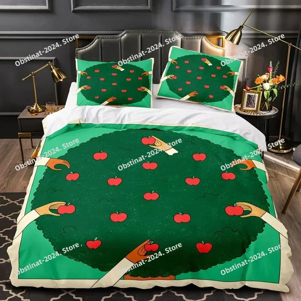3D Print The Rise Cartoon Bedding Set Duvet Cover Bed Set Quilt Cover Pillowcase Comforter king Queen Size Boys Adult Bedding