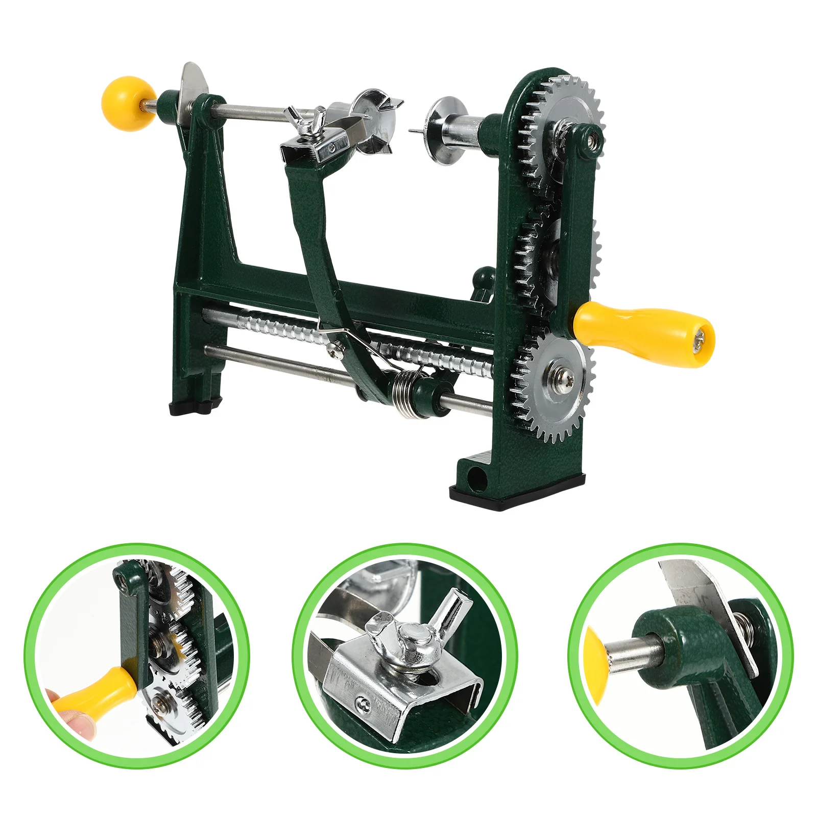 

Fruit Vegetable Peel Remover Heavy Duty Die Cast Alloy Multifunction Peeler Machine For Apple Orange Potato