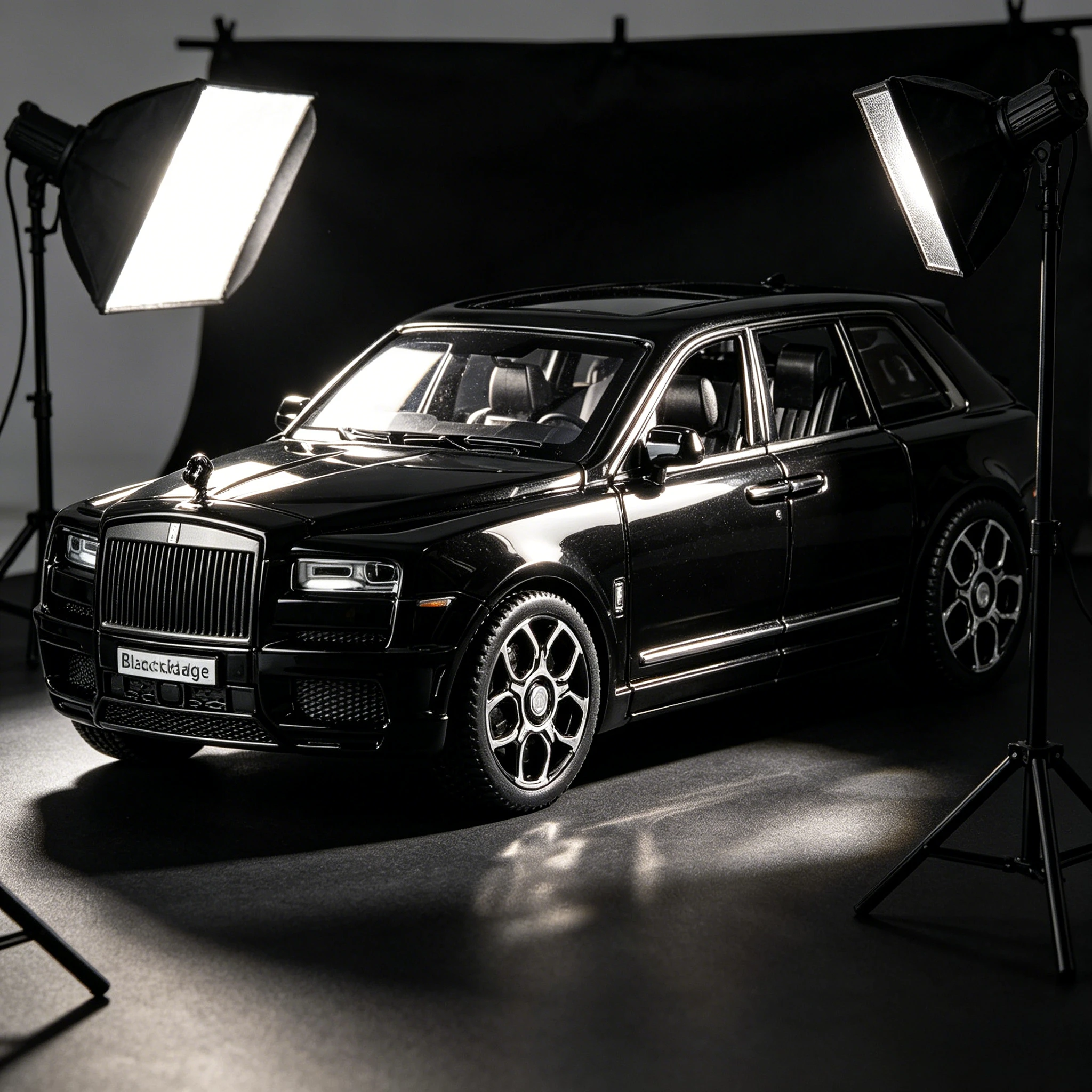 

1:32 Cullinan SUV Alloy Model Car Metal Diecast Boy Toy Car Simulation Sound & Light Gift