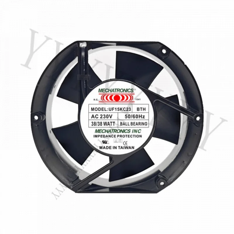 

Y+FOR Mechatronics UF15KC23 BTH AC230V 17255 17CM cooling fan