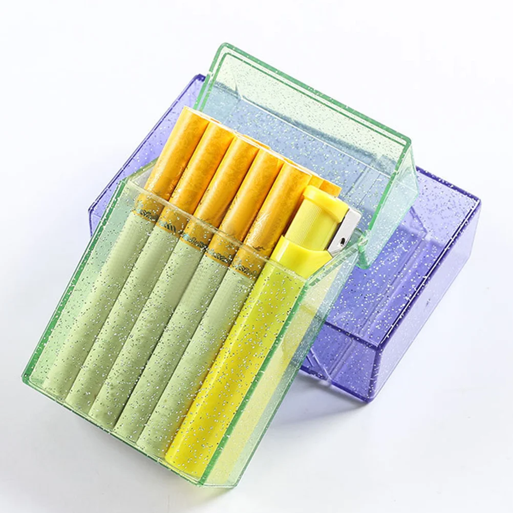 

Cigarette Protector Case for Regular Size Cigarettes and Lighter Storage