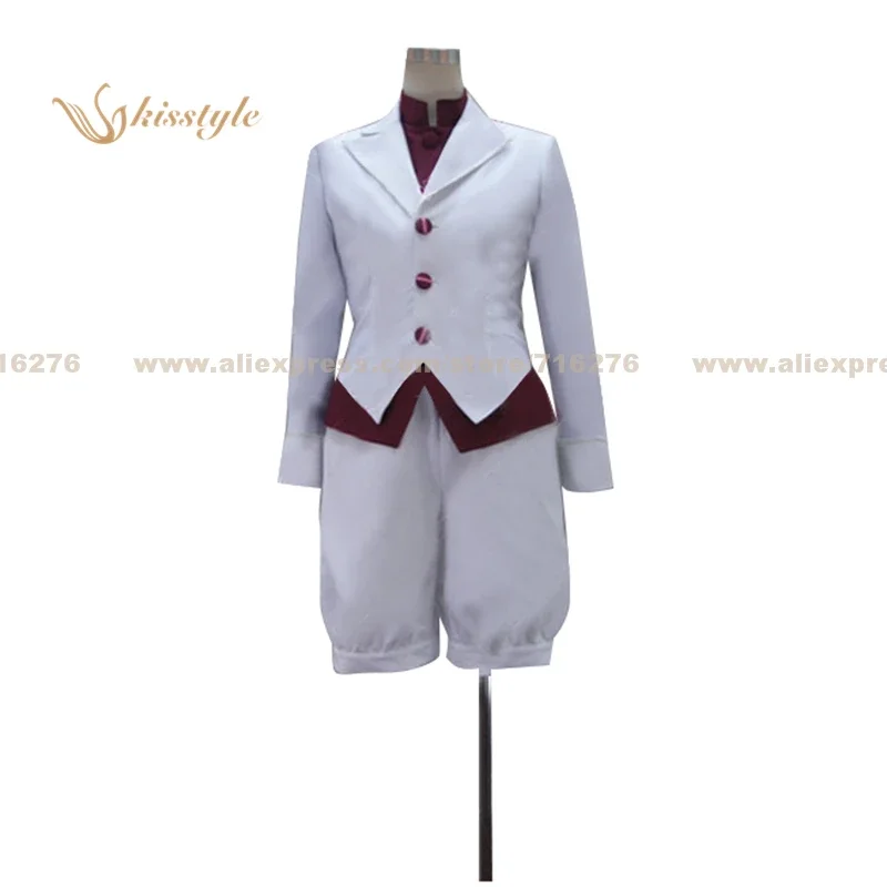 Kisstyle Fashion Blue Exorcist Ao no Exorcist Mephisto Pheles Uniform COS Clothing Cosplay Costume,Customized Accepted