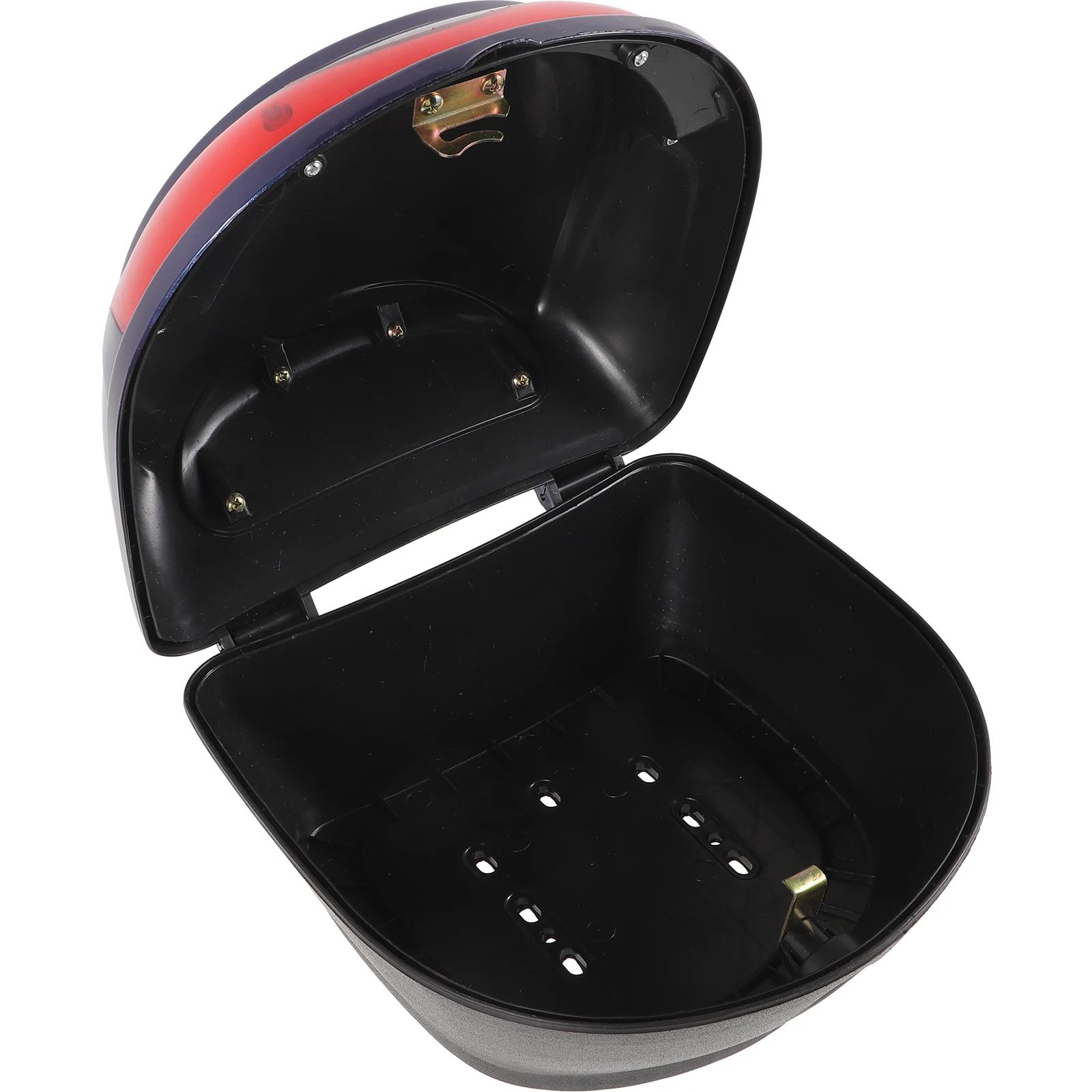 

Motorcycle Storage Box Large Capacity Durable Motorcycle Top Case Scooter Trunk Luggage Lock Storage Carrier Scooter Trunk